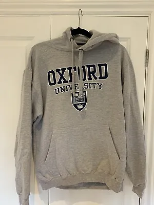 £5 • Buy Oxford University Hoody In Grey Size Medium