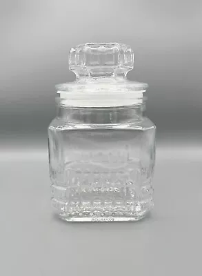 Vintage Koeze’s  7  X4.5” Glass Canister Apothecary Jar Collectable • $12