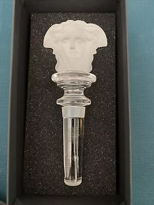 Versace Medusa Rosenthal Wine Bottle Stopper. BRAND NEW • $115