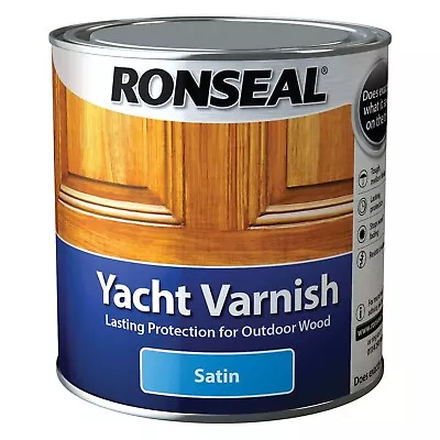 Ronseal External Yacht Varnish Satin - 1L • £39.65