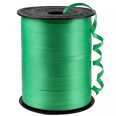 500 Yards Green Curling Ribbon Metallic Balloon Roll For Party Festival Art C... • $15.04