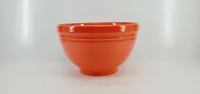 4 Qt POPPY ORANGE Medium Baking Mixing BOWL New FIESTA  • $59.99