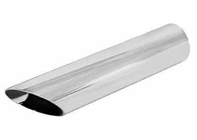 Jones 1.5  Chrome Angle Cut Exhaust Tip 1 1/2  Inlet & 1 3/4  Outlet (8  Long) • $18.90