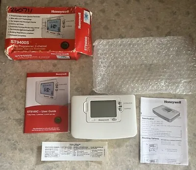 Honeywell ST9400S 2 Channel Programmer With Timer - White • £65