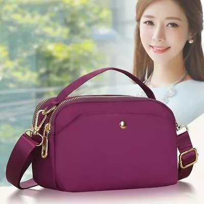 Women Large Capacity Waterproof Shoulder Bag Nylon Crossbody Bags Handbags • $14.51