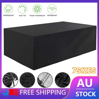 $12.94 • Buy Waterproof Outdoor Furniture Cover Garden Patio Rain UV Table Protector Sofa AUS