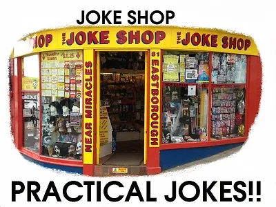 Joke Shop Practical Jokes~Retro~Pocket Money Toys~Pranks~Novelties~Classic~NEW • £2.50