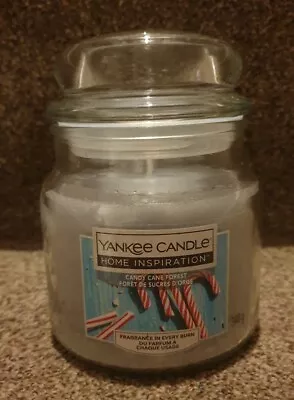 Yankee Candle Medium Jar Candy Cane Forest 340g Christmas Mint Xmas Candle NEW • £9.99