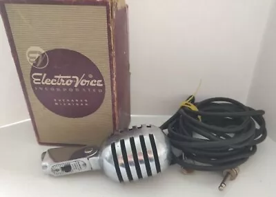Vintage Electro-Voice Cardax 950 MICROPHONE 1950's Electro Voice W/ CORD And Box • $58