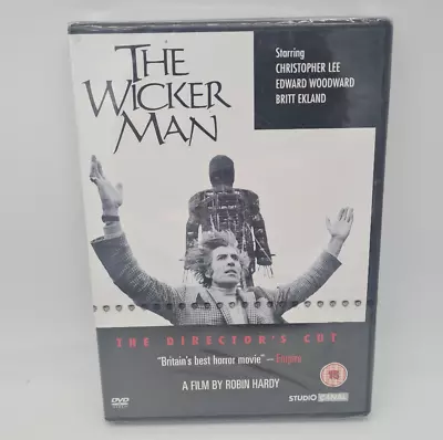 The Wicker Man Directors Cut 1973 DVD New Sealed Christopher LeeEdward Woodward • £29.99