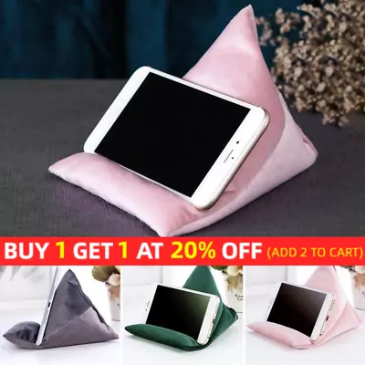 Useful Tablet Stand Pillow Holder Kindle EReader Rest Reading Cushion Phone Pad • £6.99