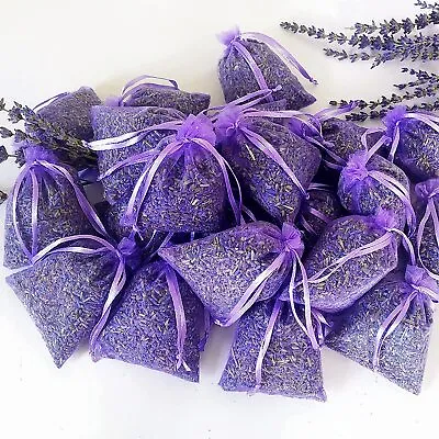 Dried Lavender Bags. 3 To 100 Moth Repellent. Sleep Aid Fragrance Confetti • £26