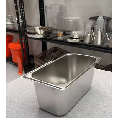 1/3 Stainless Steel Bain Marie Tray Pan GN For Gastronorm • $24