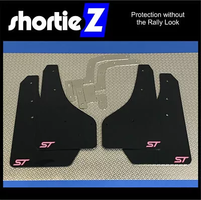 £64.95 • Buy *ShortieZ Mud Flaps Kit To Fit Ford Focus Mk4 ST, ST-Line Black 4mm Gloss PVC BP