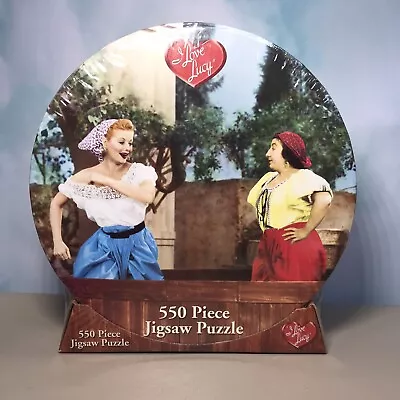 I Love Lucy 550 Piece Jigsaw Puzzle Lucys Italian Movie Puzzle New Sealed • $24.99