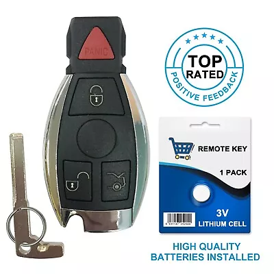 4 BTN Replacement Key Fob Remote For Mercedes-Benz Match FCC ID IYZ3312 IYZDC  • $14.62