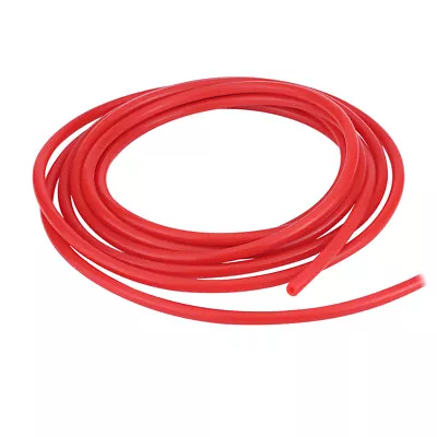 ・Car 4mm 5 Meters Silicone Vacuum Tube Hose Pipe Silicon Tubing Red • $14.10