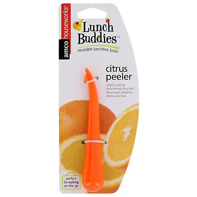 Amco Houseworks Lunch Buddies Citrus Peeler Orange Each (8910) • $5.99