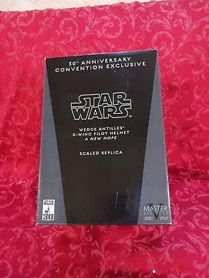 Sealed Rare Star Wars 2007 WEDGE ANTILLES HELMET Master Replicas .45 Scaled • £193.03