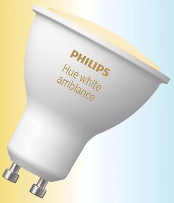 10x Philips Hue White Ambience GU10 LED Light Bulbs (bulk) • $145