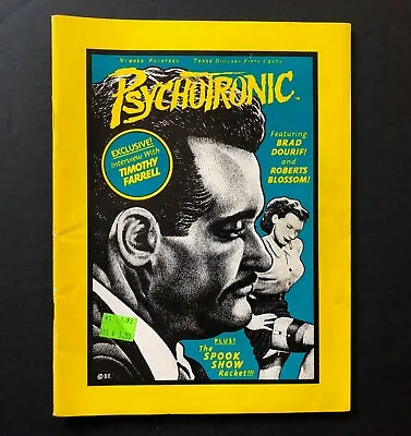 $8.99 • Buy PSYCHOTRONIC Magazine #14, 1993; EX Cond.; Timothy Farrell; Brad Dourif