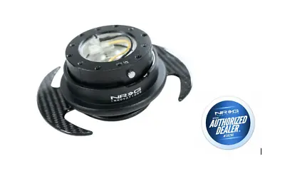 NRG 3.0 Gen Steering Wheel Quick Release Hub - Black & Carbon  SRK-650CF  • $149