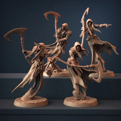 $102.14 • Buy Lot Of 4 SPECTRE Wraith REAPER Undead DUNGEONS And DRAGONS, RPG