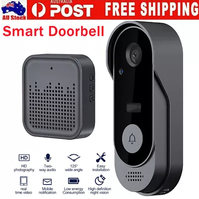 Wireless WiFi Video Smart Doorbell Phone Security Camera Door Bell Ring Intercom • $36.09