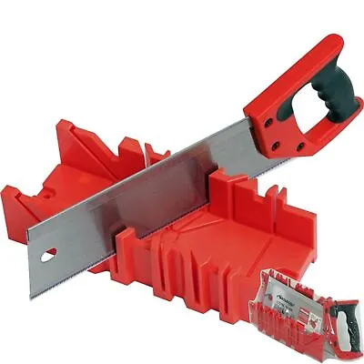 £11.89 • Buy Neilsen 300mm X 90mm Mitre Cutting Block Box Tenon Saw For Wood