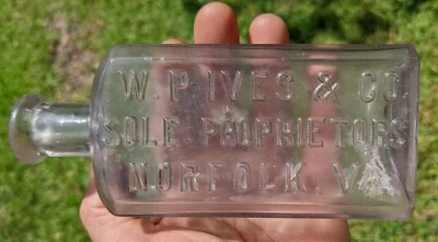 $59.99 • Buy Norfolk VA Whiskey Flask W. P. Ives