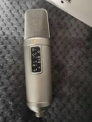 Rode NT2-A Condenser Microphone Large-diaphragm XLR Wired RØDE Boxed • £165