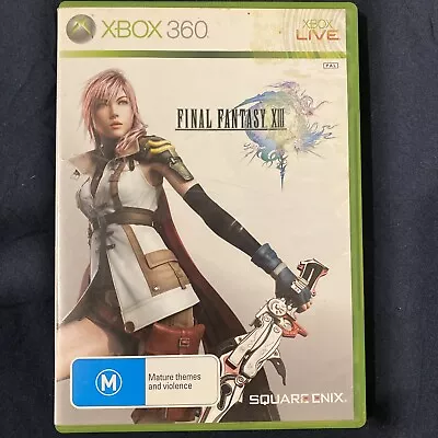 Final Fantasy XIII - Xbox 360 PAL - Complete + Manual 3Disc Set - Free Postage • $11