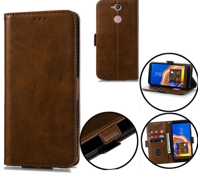 $8.90 • Buy Sony Xperia Xa2 Wallet Case Card Slot Kickstand Side Magnet Buckle