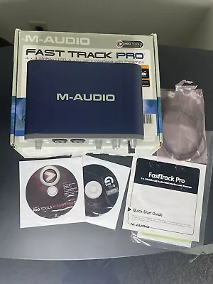 M-audio Fast Track Pro Digital Recording Interface  Music  • $100