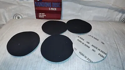 DA Sander Sandpaper 6 Inch PSA Sanding Disc 180 Grit Adhesive Back 5 Pack • $4