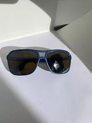 Vintage Vuarnet 4003 Blue Sunglasses Nylon Pouilloux Paris Skilynx Rare • $150