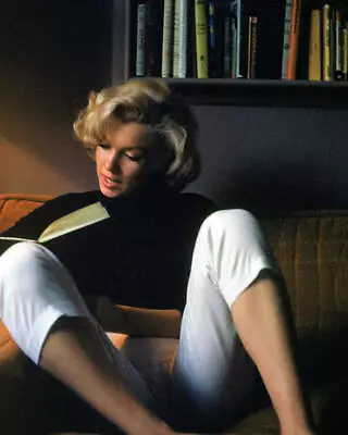 Marilyn Monroe Reading 8x10 Glossy Photo • $8.99