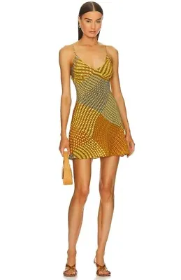 🧡 BEC & BRIDGE 🧡 VELZY Mini Silk Dress Size 6 *bnwt* Rrp $280 • $64.94