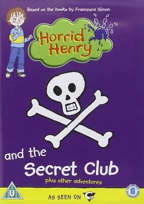 Horrid Henry And The Secret Club (DVD) - Brand New & Sealed Free UK P&P • £2.49