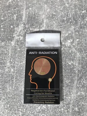 £5 • Buy 2x Strong Anti-Radiation Shield 5G EMF Protection Neutraliser - Phones Laptops