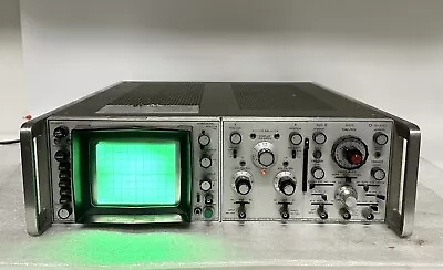 HP 181A Oscilloscope W/ 1801A 2-CH Vertical Amp (50MHz) & 1821A Time Base AS-IS • $129.90