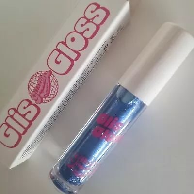 Glisten Cosmetics Glis Gloss Lip Gloss Ocean Sparkly Blue New & Boxed • £8.99