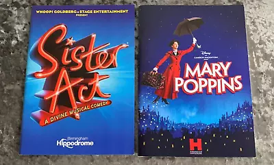 Marry Poppins And Sister Act Birmingham Hipperdrome Show Programmes VGC • $14.92