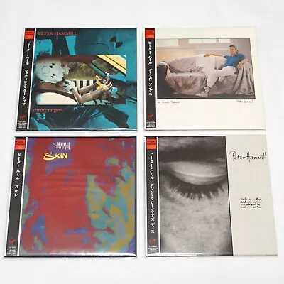 Peter Hammill Mini LP CD 4 Titles Set Promo Replica Paper Sleeve Obi EMI Japan • $65