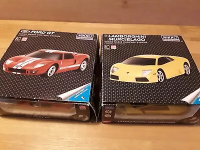 Nikko 1:32 Ford GT And Lamborghini Murcielago Radio Control Cars  • £24.99