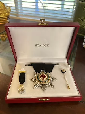 A Order Of The Holy Sepulchre Of The Vatican Grand Cross Pins Breast Star Medal • $850