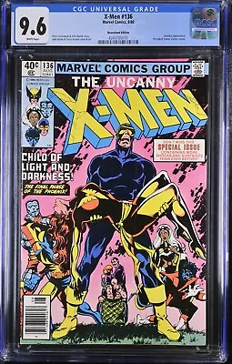 Uncanny X-Men #136 (Marvel 1980) CGC 9.6 White Pages John Byrne NEWSSTAND! • $209.99