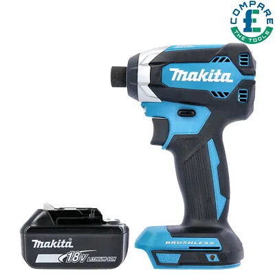 Makita DTD153 18V Cordless Brushless 170Nm Impact Driver With 1 X 5Ah Battery • £150.08