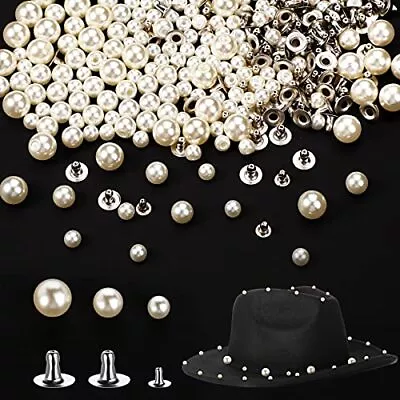 400 Pearls For Clothing Decoration Mix Size Include 200 Rivets For Fabric And... • $18.06