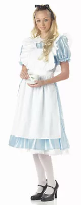 Alice In Wonderland Womens Halloween Costume • $17.99